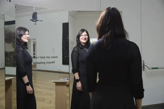 Verena Walzl gewann den Nachwuchspreis Bildende Kunst Kärnten 2026. | Foto: J. Puch
