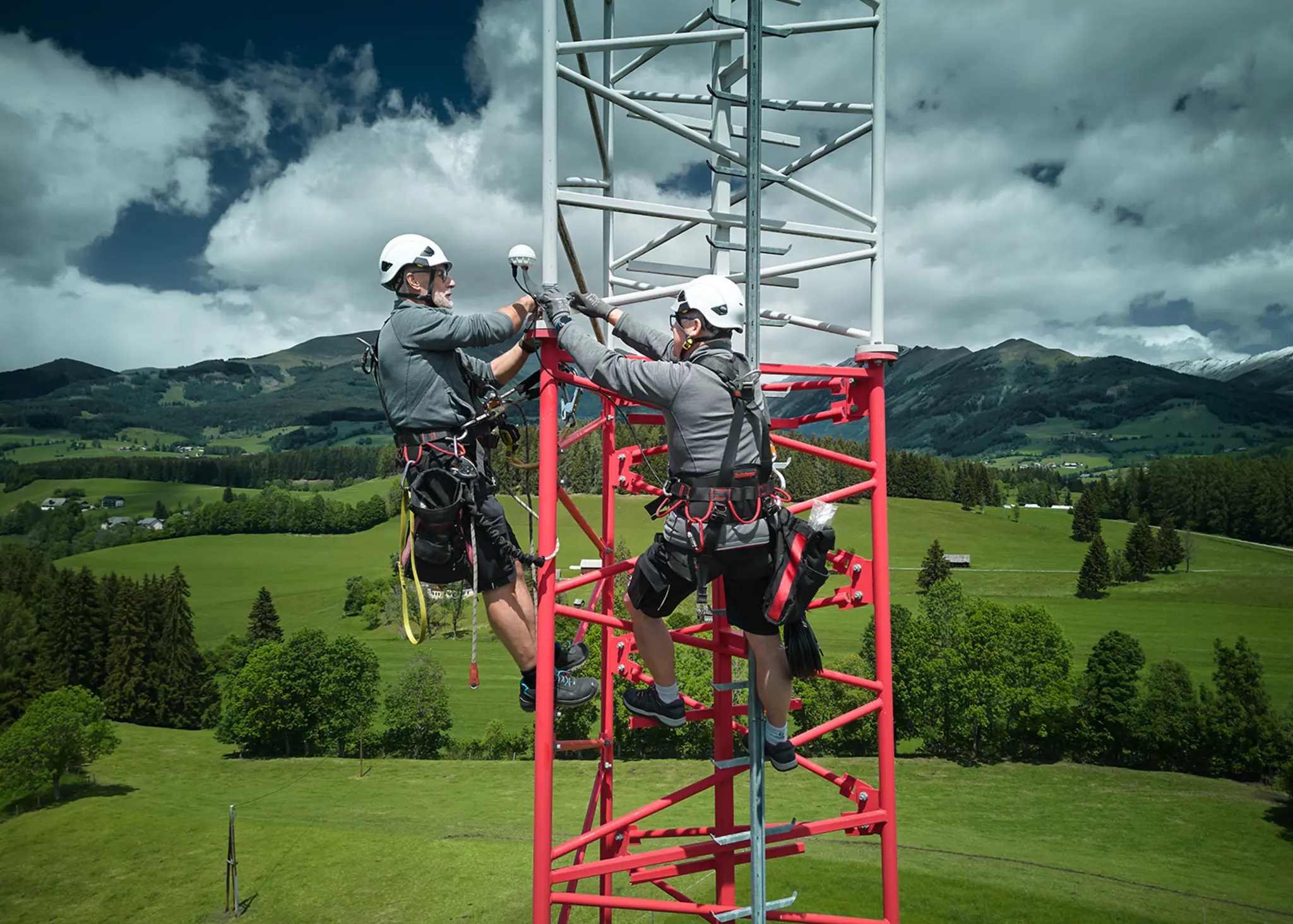 Mobilfunkmasten liefern künftig präzise Wetterdaten in den Seetaler Alpen