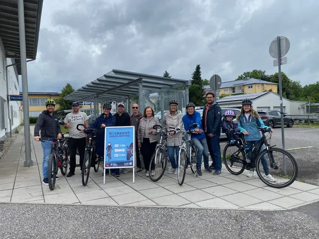 Die Abstandsmessung hat gezeigt: Beim Einhalten des seitlichen Überholabstand von Kraftfahrzeugen gegenüber Radfahrenden ist noch Luft nach oben. | Foto: Stadtgemeinde Gallneukirchen