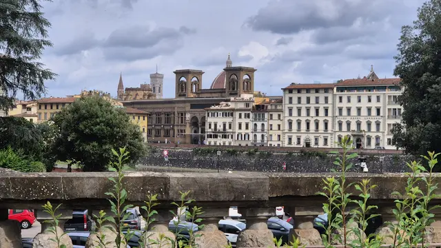 02.062026 Blick Biblioteca Nazionale Centrale di Firenze dahinter der Dom