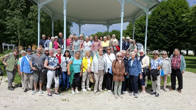 Die Pensionisten aus Ebensee waren von der Schifffahrt auf dem Mondsee begeistert. | Foto: Ebenseer PV