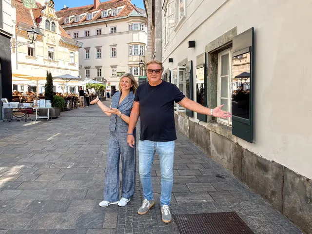 Eröffnen bald das "Stadtgasthaus" am Mehlplatz 3: Isabella Edler und Franz Grossauer