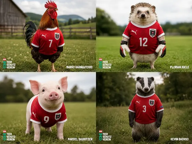 Rekordschütze Marko Hahnautovic und Marcel Saubitzer unterstützen Aktion „Immer wieder für ÖsTIERreich" | Foto: Österreichischer Tierschutzverein