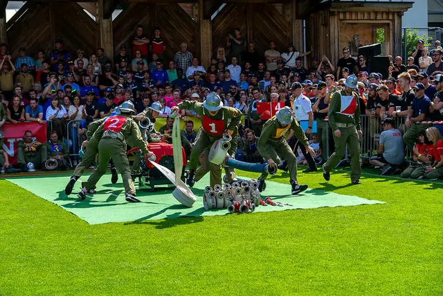 Die Bewerbsgruppe Sillian 1 besiegte die Gruppe aus Glanz und sicherte sich dadurch den diesjährigen Landessieg. | Foto: LFV Tirol