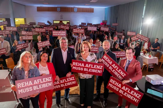 Die SPÖ Bruck-Mürzzuschlag traf sich kürzlich in Thörl zur Bezirkskonferenz, die sichtlich gut besucht war. | Foto: SPÖ Bruck-Mürzzuschlag
