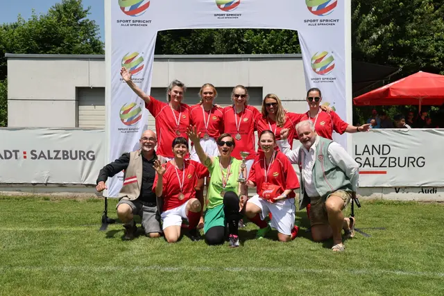 Das österreichische Team räumte im Jahr 2025 den dritten Platz ab. | Foto: Mandl/ Sport spricht alle Sprachen