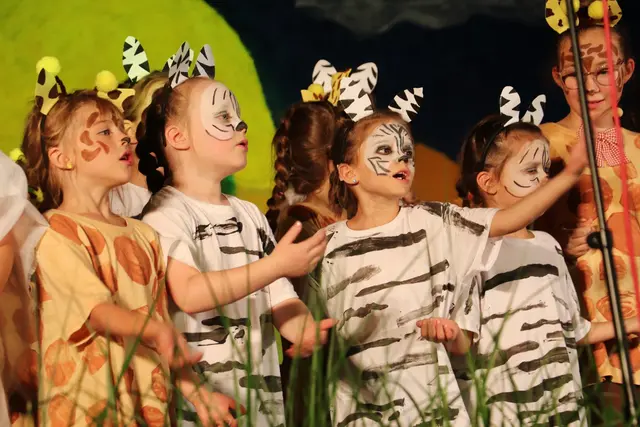 Zebras und Giraffen legten ihre gegenseitige Abneigung ab und wurden Freunde. | Foto: Edith Ertl