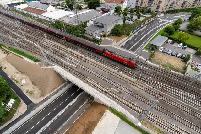 Bahnüberführung Peter-Tunner-Gasse neu
