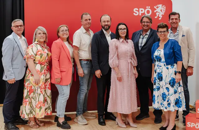 Der neu gewählte SPÖ-Bezirksparteivorstand Leibnitz | Foto: Tschabuschnig-Fotography