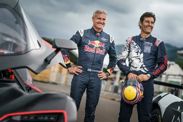 David Coulthard und Mark Webber sind am Start.