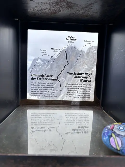 Ausblick von der Bergstation.