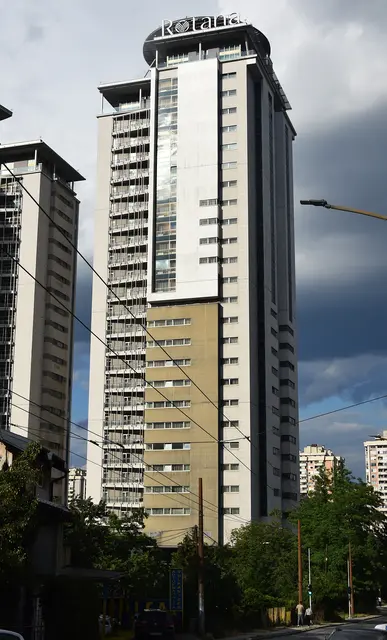 Arjaan Rotana Hotel in der Bosnischen Hauptstadt. | Foto: Schwaighofer