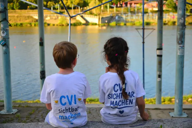 Gemeinsam wurde ein Zeichen für mehr Sichtbarkeit von CVI gesetzt. Eine weitere Veranstaltung ist für November geplant. | Foto: Maria S.