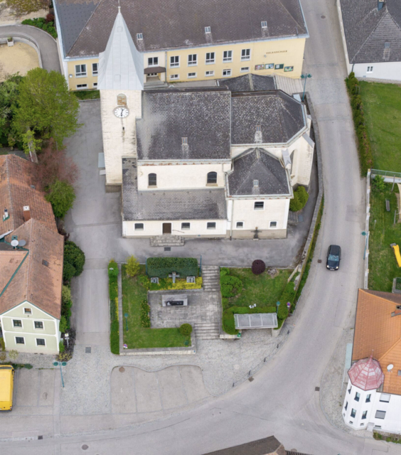 Die Ortskerngestaltung ist in Asperhofen heuer ein viel besprochenes Thema. | Foto: Marktgemeinde Asperhofen