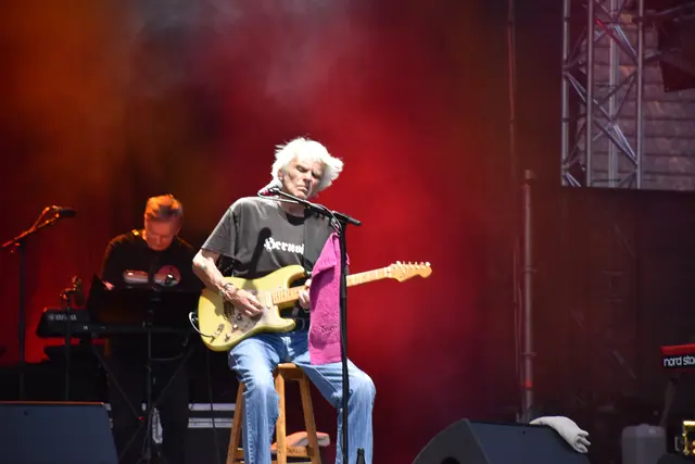 Beste Vestärkung beim Steinbäcker-Konzert: Ulli Bäer | Foto: MeinBezirk/Waltraud Fischer