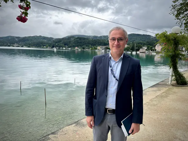 Daniel Resch, Österreichischer Wasserverband. Für den Experten geht der Vorstoß der Wirtschaftskammer am Thema vorbei. | Foto: MeinBezirk.at/StephanFugger