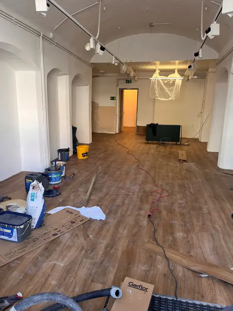 Die Umbauarbeiten am neuen Standort sind in vollem Gange. | Foto: Rotes Kreuz Klosterneuburg