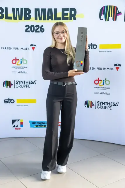 Österreichs bester Malerlehrling ist Sarah Zischka aus Hofkirchen an der Trattnach. | Foto: cityfoto