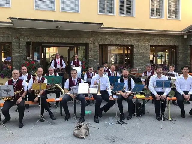 Die Kolpingmusik Klagenfurt bereichert die Landhaushofkonzerte. | Foto: Kolpingmusik Klagenfurt
