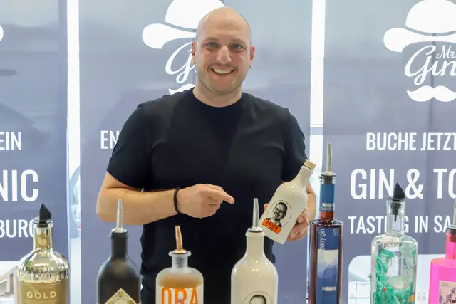 Bei "Mr. Gin" konnte man ausgewählte Gin-Kreationen verkosten | Foto: Iris Bloder