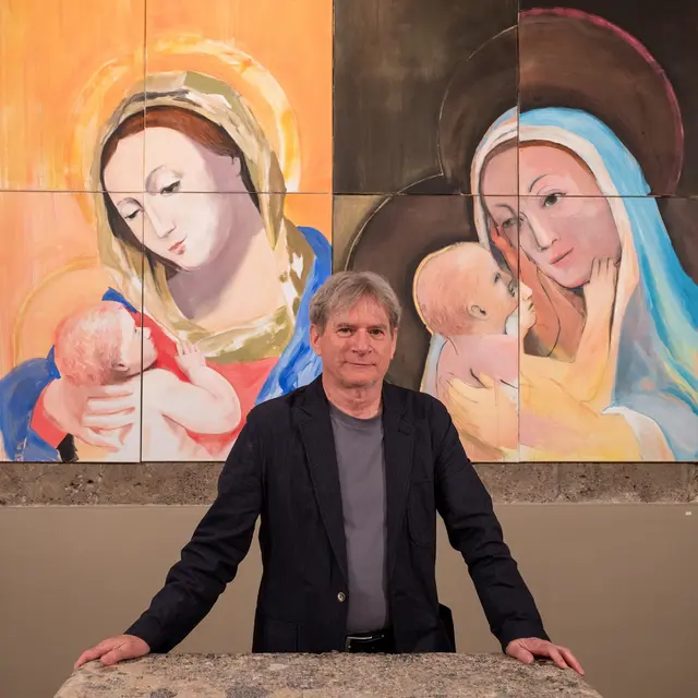 Seit den 1980er-Jahren beschäftigt sich der Künstler kontinuierlich mit dem Motiv der Madonna – von frühen Arbeiten bis zu aktuellen „Madonnen-Fragmenten“. | Foto: Sigl