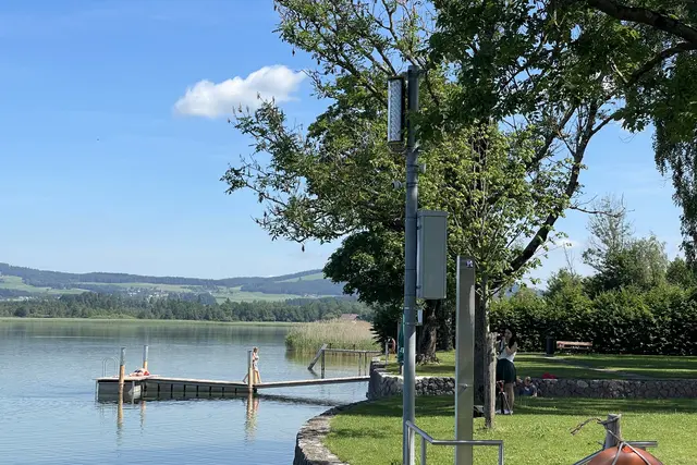 Die Warnleuchten sind eine Warnung kein Vorschlag. | Foto: Land Salzburg/Martin Wautischer