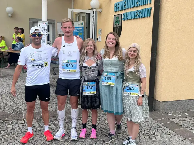 Oliver Pfaffenwimmer, Daniel Zauner, Katrin Kogseder, Laura Berger, Nadine Huber (von links) | Foto: KRC