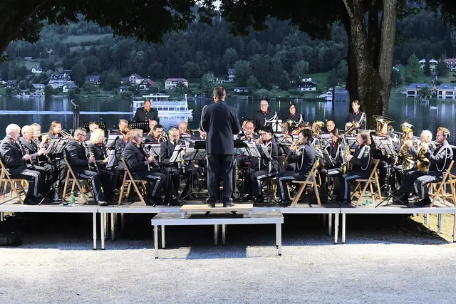 Die Polizeimusik Kärnten glänzt mit Vielfältigkeit. | Foto: Polizeimusik Kärnten