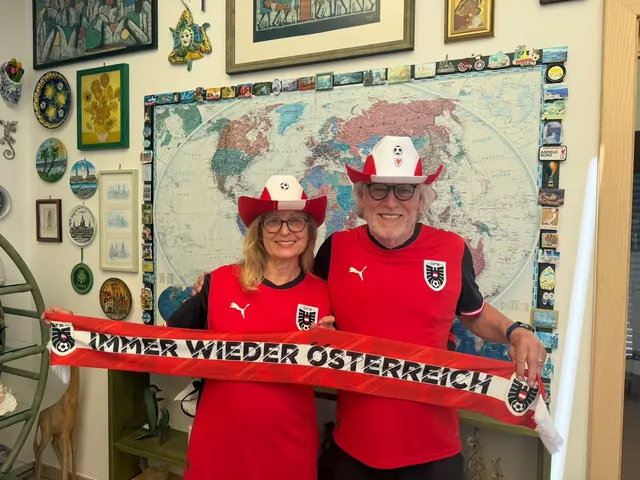 Elisabeth und Franz Kowatsch sind schon voller Vorfreude auf die WM-Spiele in Dallas und Kansas City. | Foto: privat