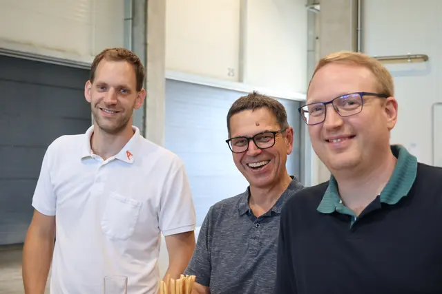 Thomas Burner, Hans Moser und Tobias Luger | Foto: MeinBezirk/Constance Haslberger