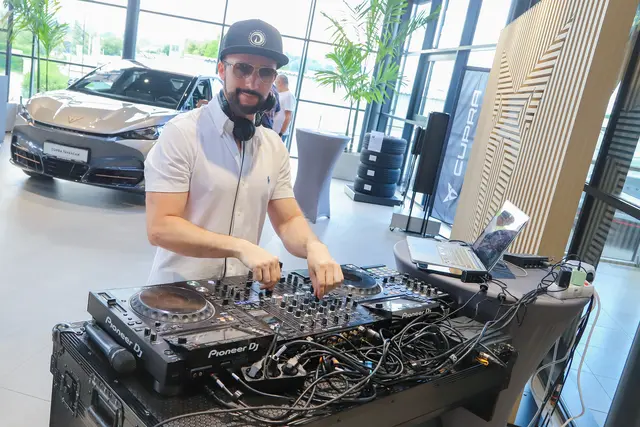 DJ MNS sorgte für musikalische Unterhaltung | Foto: Iris Bloder
