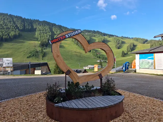 ...bei der Mittelstation der Seilbahn 
wird man ♥️lich begrüßt.