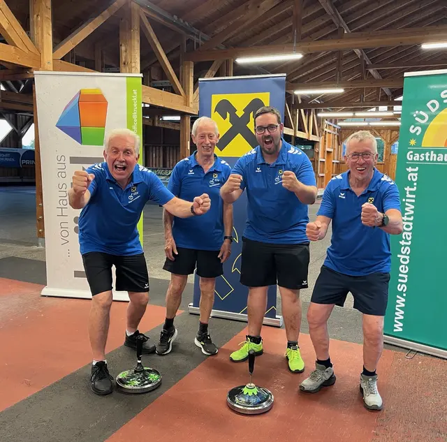 ESV Ruprechtshofen 1 mit Johann Hintersteininger, Karl Lettner, Andreas Raab, Josef Lettner
