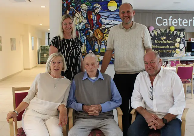Alois Günser beging seinen 91. Geburtstag. | Foto: Gemeinde Rechnitz