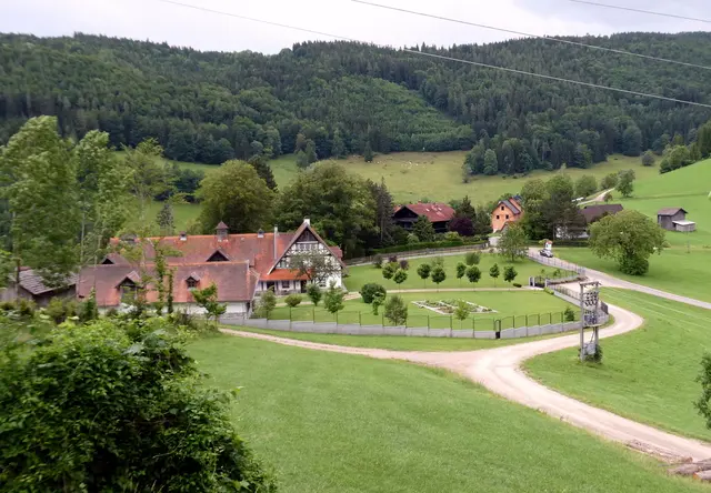 Die Atschreithalm von oben