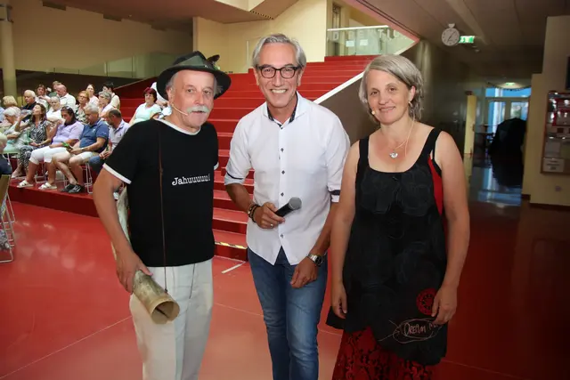 Helmut Wittmann, Johannes Niederbrucker und Momo Heiß.