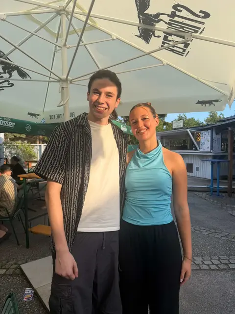 Die beiden talentierten Sänger Sebastian Müller und Emily Rosenfelder