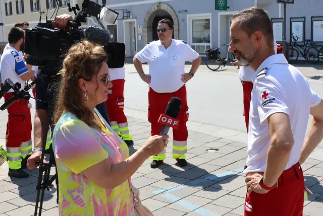 Auch der ORF Steiermark schaute vorbei | Foto: Gerhard Langmann