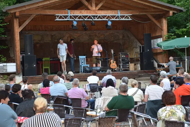  Kultur im Woid wurde mit Christoph &amp; Lollo in den Pabneukirchner Holzwelten eröffnet.  | Foto: Zinterhof