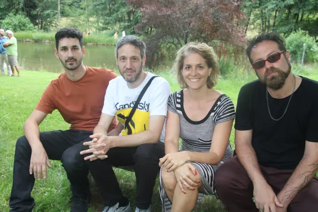 Cuero Tango brachten den neuen argentinischen Tango aus Buenos Aires zum Hierzer Teich nach Entschendorf (St. Margarethen an der Raab). | Foto: Josef Hofmüller
