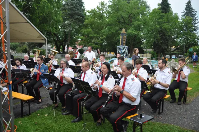 Viel Musik beim Jubiläumsfest der Glasfabriks- und Stadtkapelle Bärnbach | Foto: Wabitsch