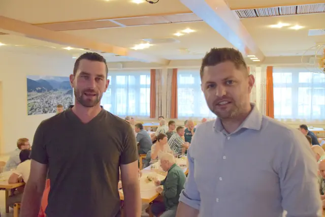 Peter Lassacher und Andreas Ferner bei der EEG Oberlungau - JHV | Foto: meinbezirk lungau/pongau