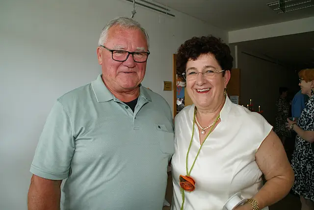 Vizebürgermeister Helmut Kropf und Elisabeth Brunner | Foto: Anna Maria Kaufmann
