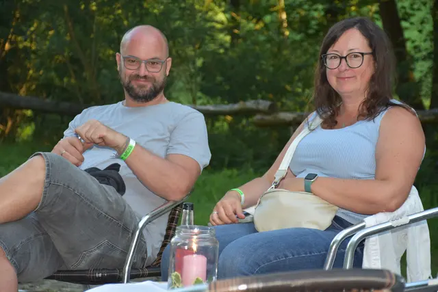  Kultur im Woid wurde mit Christoph &amp; Lollo in den Pabneukirchner Holzwelten eröffnet.  | Foto: Zinterhof