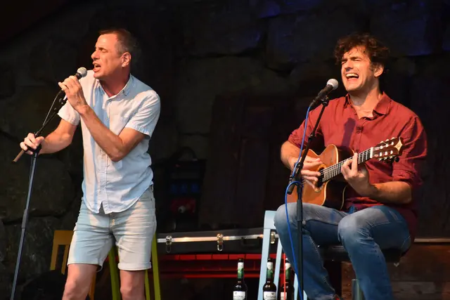  Kultur im Woid wurde mit Christoph &amp; Lollo in den Pabneukirchner Holzwelten eröffnet.  | Foto: Zinterhof