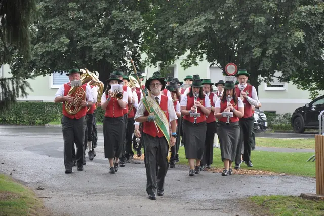 Der Sternmarsch der Musikkapellen fanden viel Anklang. | Foto: Wabitsch