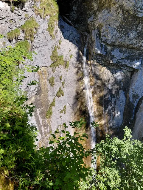 Erster Blick auf die Klamm  | Foto: H.Bachinger