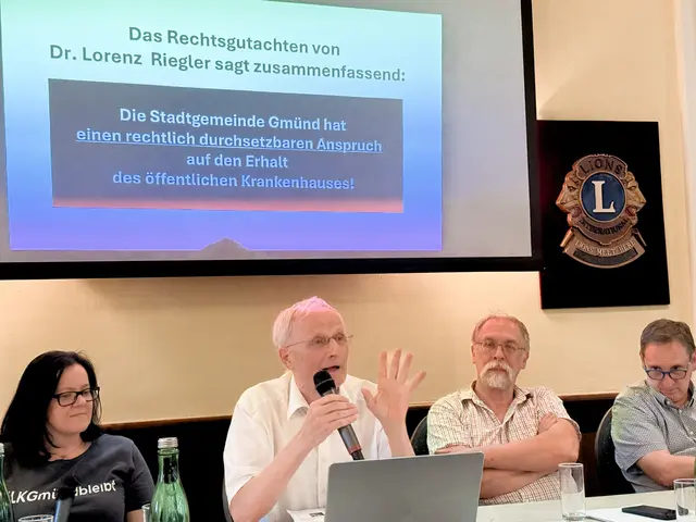 Der Verein LKGmündbleibt lud am 19. Juni zu einer Informationsveranstaltung. Diese konnte auch per Livestream verfolgt werden. | Foto: LKGmündbleibt
