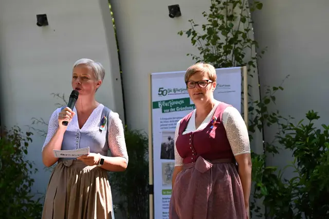 Daniela Morgenbesser und Ulrike Wurz (Gebietsbäuerin Waidhofen) | Foto: Die Bäuerinnen im Bezirk Waidhofen
