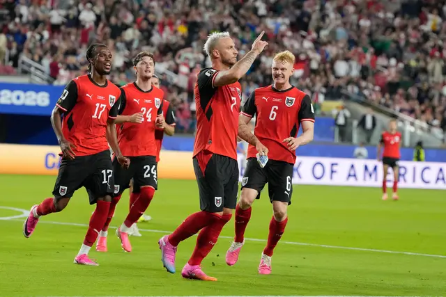 Das ÖFB-Team zählt laut einer KI-Analyse zum Kreis der Geheimfavoriten für die Fußball-WM. | Foto: APA-Images / APA / GEORG HOCHMUTH